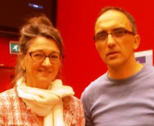 Marina Warner and Adrian Grima