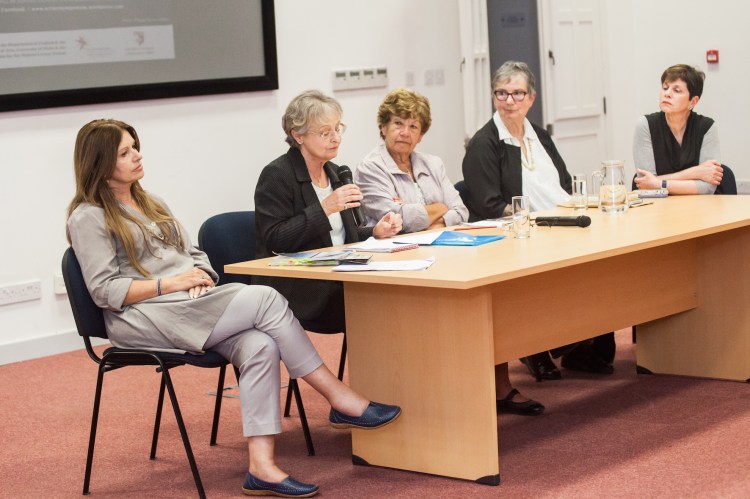 Annamaria Weldon, Stella Borg Barthet, Lou Drofenik, Josephine Burden, Aline P'nina Tayar