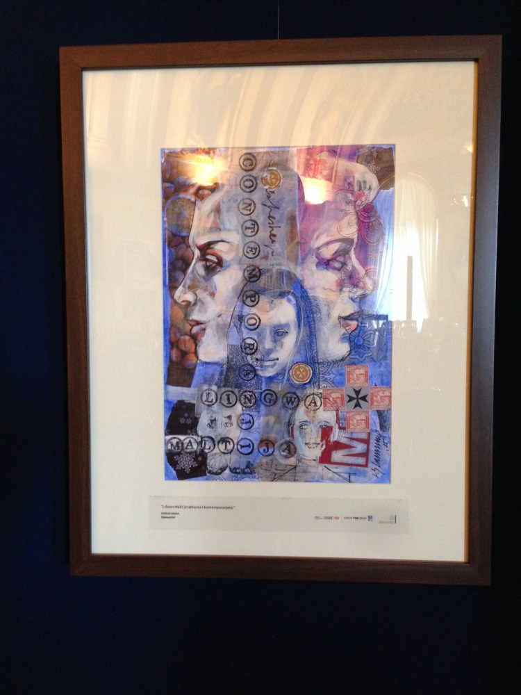 Pittura oriġinali ta' C. S. Lawrence li tidher fil-ktieb Djamantini (2015).