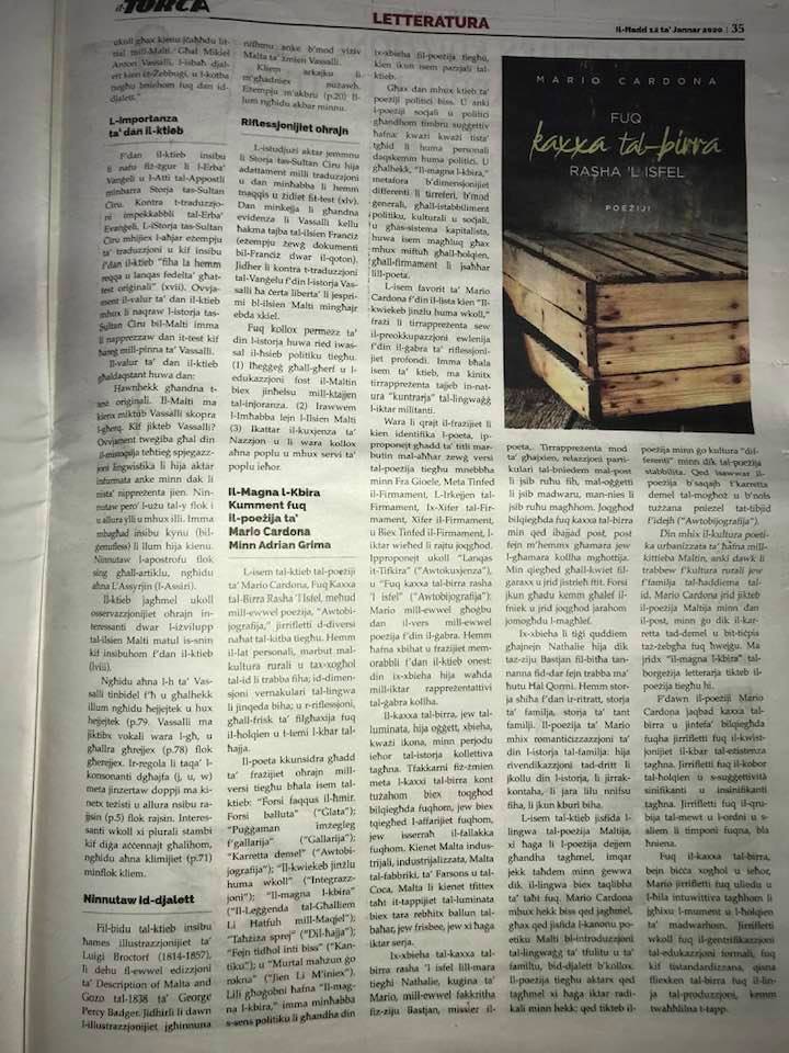 Il-Magna l-Kbira - It-Torċa 12.1.20